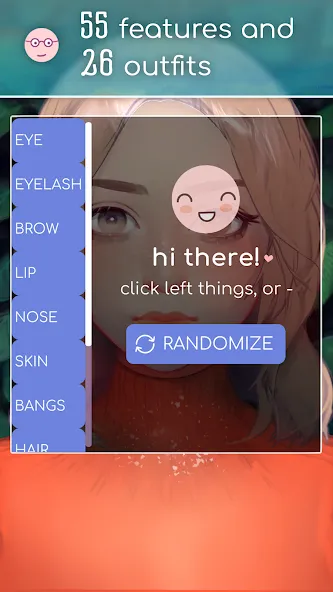 Live Portrait Maker: Girls MOD APK на Android — Разблокированы все наряды — скриншот 2