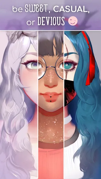 Live Portrait Maker: Girls MOD APK на Android — Разблокированы все наряды — скриншот 5