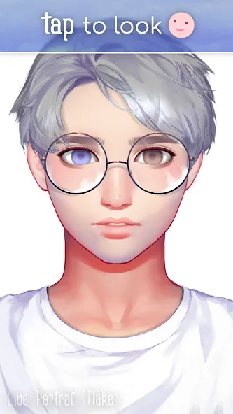 Live Portrait Maker: Guys на Андроид — Мод Разблокированы все наряды и аксессуары — скриншот 1
