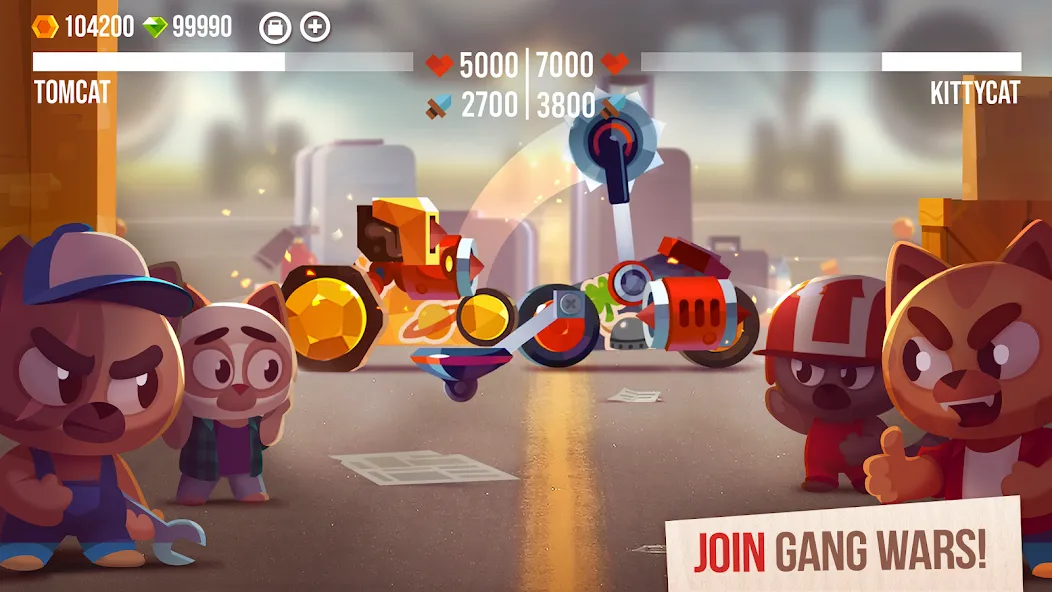 CATS: Crash Arena Turbo Stars — Безлимитные монеты и усиленные машины — скриншот 4