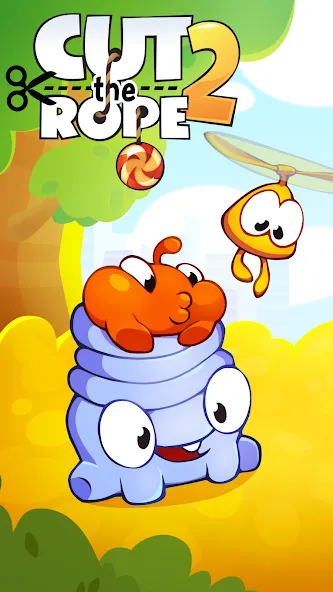 Скачать Cut the Rope 2 — Последняя версия (Безлимитные монеты и открыты уровни) — скриншот 1 Скачать Cut the Rope 2 — Последняя версия (Безлимитные монеты и открыты уровни) — скриншот 1