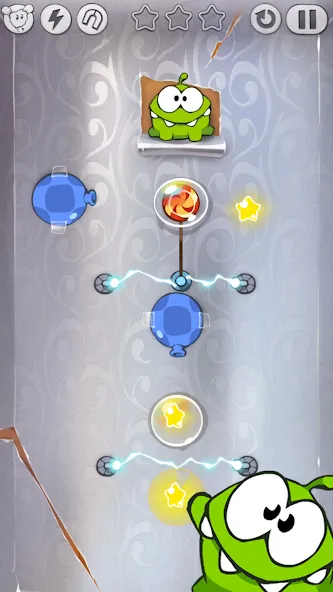 Cut the Rope — Взломанная версия (Безлимитные подсказки и энергия) — скриншот 4