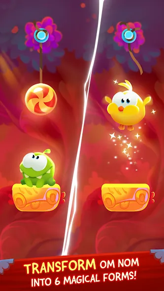 Cut the Rope: Magic Mod APK Безлимитные монеты и все уровни — Скачать на Андроид — скриншот 1