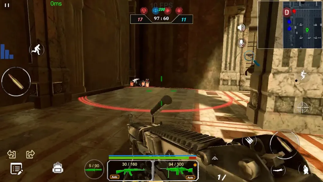 Скачать Carnage Wars на Android — Безлимитные деньги и оружие — скриншот 2
