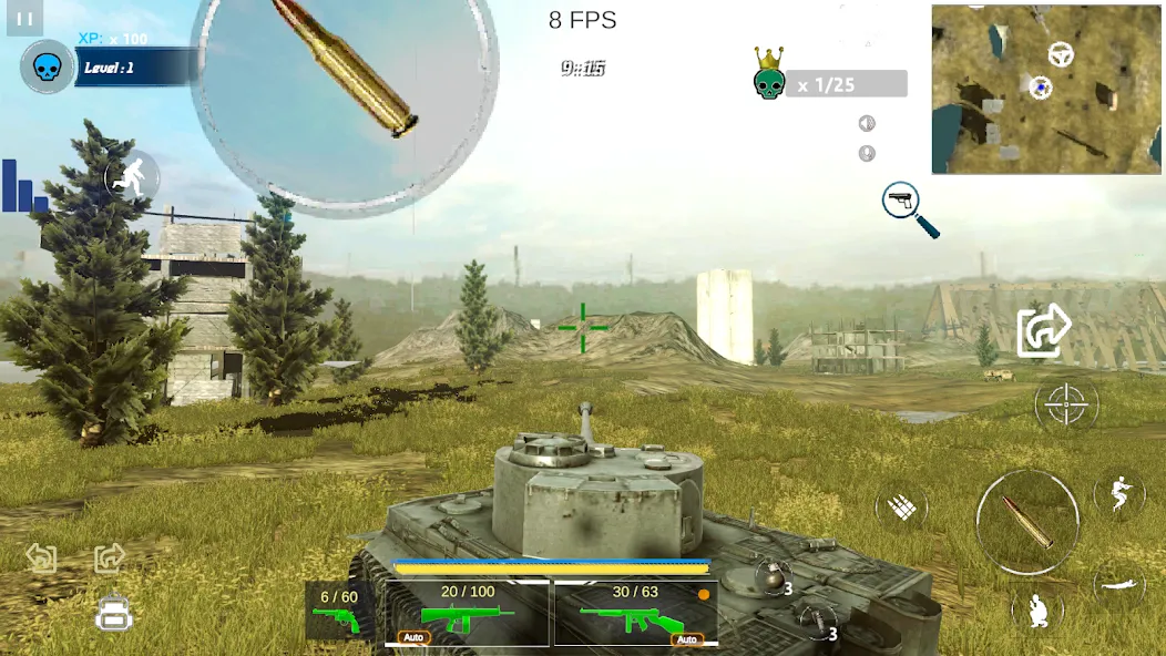 Скачать Carnage Wars на Android — Безлимитные деньги и оружие — скриншот 4