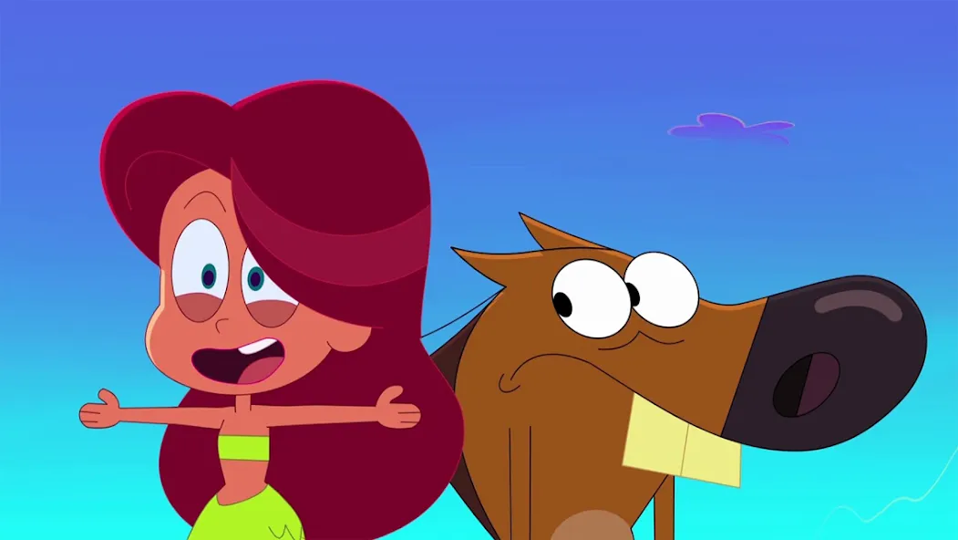 Взломанная Zig & Sharko Driving Game на Андроид — Без рекламы и много монет — скриншот 2