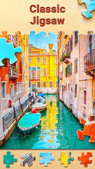 Скачать Puzzle Villa－HD Jigsaw Puzzles MOD APK — Безлимитные подсказки и открыты все пазлы — скриншот 1