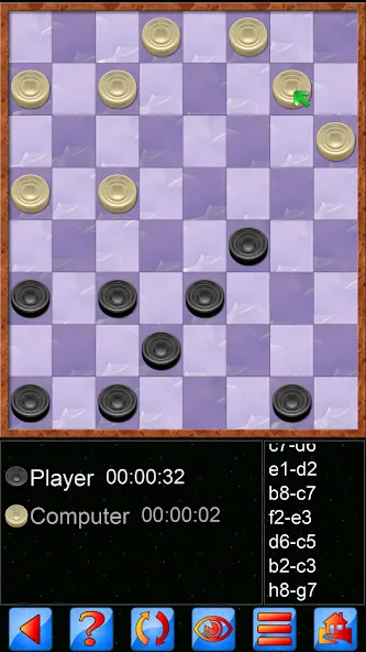 Checkers, draughts and dama — Взломанная версия (Разблокированы все режимы игры) — скриншот 1