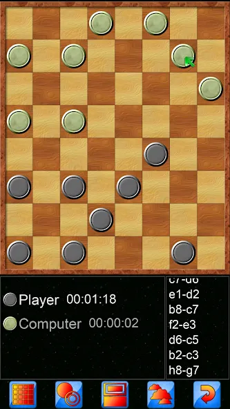 Checkers, draughts and dama — Взломанная версия (Разблокированы все режимы игры) — скриншот 3