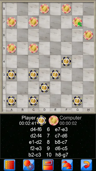 Checkers, draughts and dama — Взломанная версия (Разблокированы все режимы игры) — скриншот 5