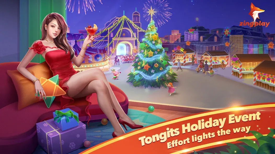 Скачать Tongits Zingplay - Card Game — Безлимитные монеты и бонусы — скриншот 1