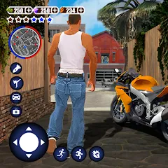 Скачать Mafia Crime: Cars & Gang Wars (Мод: Безлимитные деньги и оружие) на Андроид