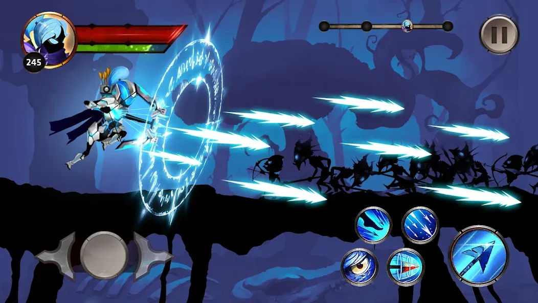 Stickman Legends Offline Games (Мод Безлимитные деньги и мощное оружие) — скриншот 3 Stickman Legends Offline Games (Мод Безлимитные деньги и мощное оружие) — скриншот 3