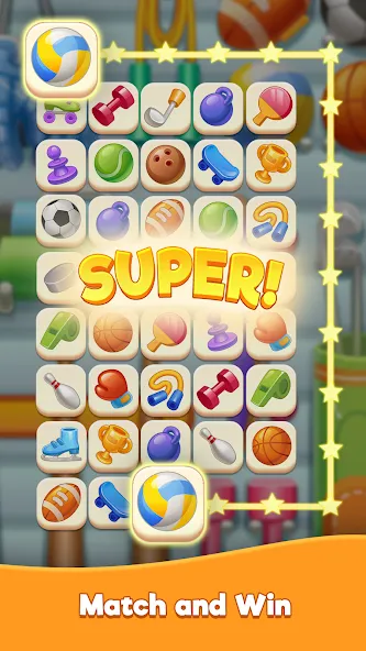 Скачать Tasty Match - Zen Connect на Android — Без рекламы и много денег — скриншот 3