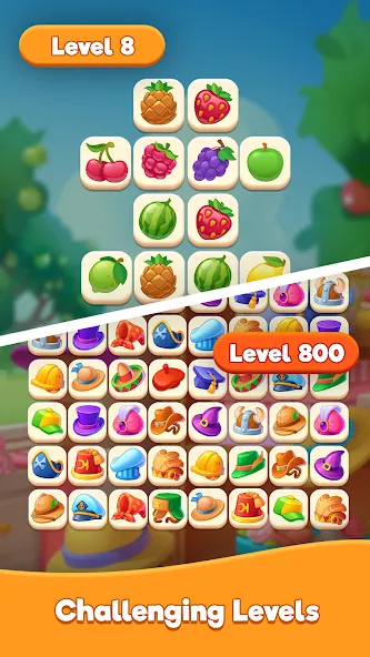 Скачать Tasty Match - Zen Connect на Android — Без рекламы и много денег — скриншот 5