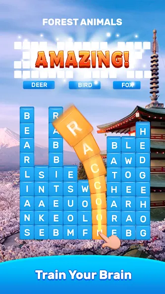Words Warehouse：Test Your Mind (Мод Открыты все уровни и подсказки) — скриншот 3