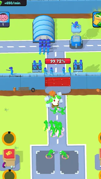 Скачать Zombie Factory Attack — Модификация Безлимитные ресурсы и усиленная защита — скриншот 5