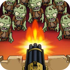 Zombie War Idle Defense Game (Мод Безлимитные деньги и алмазы)