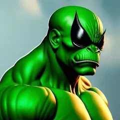 Monster Superhero: Green Fight MOD — Безлимитные деньги и здоровье на Андроид