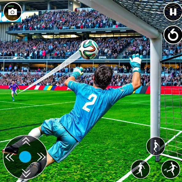 Скачать Soccer Games Football 2022 (Мод: Безлимитные деньги и все команды открыты) на Андроид — скриншот 1