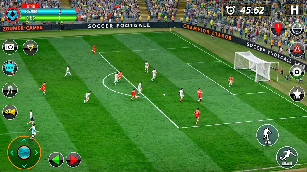 Скачать Soccer Games Football 2022 (Мод: Безлимитные деньги и все команды открыты) на Андроид — скриншот 3