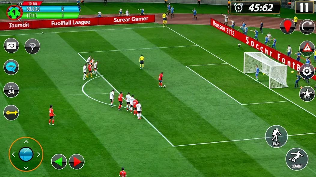 Скачать Soccer Games Football 2022 (Мод: Безлимитные деньги и все команды открыты) на Андроид — скриншот 5