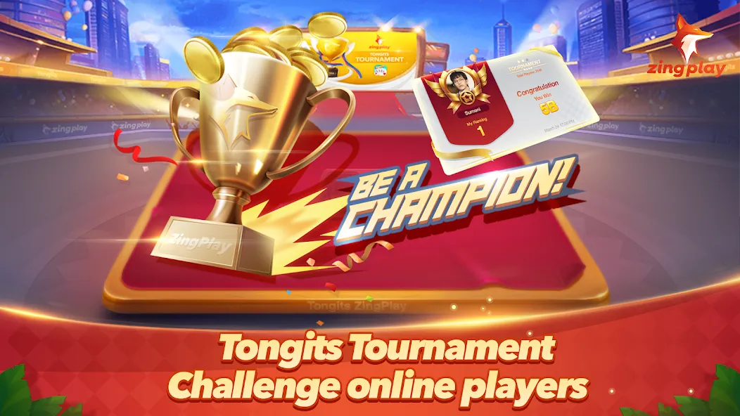Скачать Tongits ZingPlay-Fun Challenge — Безлимитные монеты и бонусы — скриншот 1