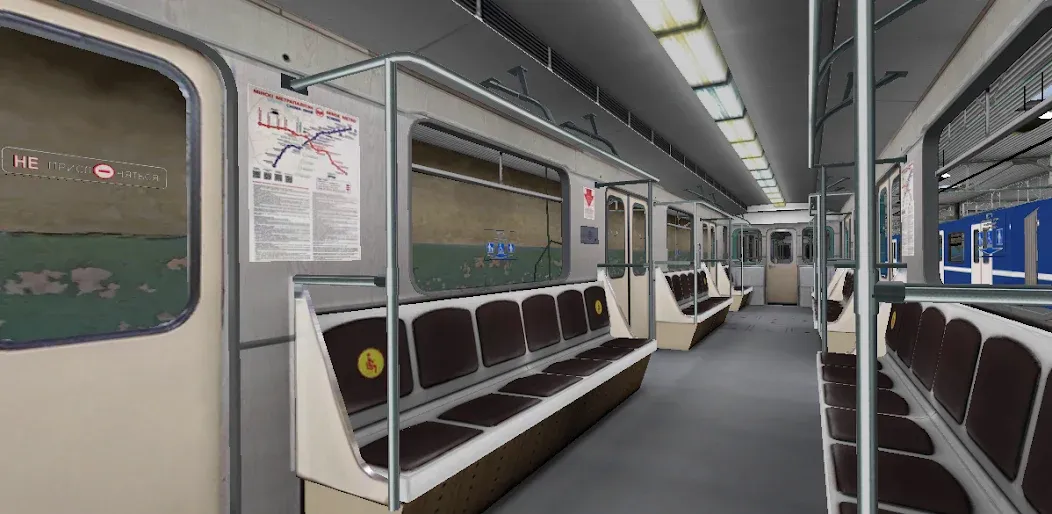 Minsk Subway Simulator на Андроид — Мод Безлимитные деньги и всё открыто — скриншот 2 Minsk Subway Simulator на Андроид — Мод Безлимитные деньги и всё открыто — скриншот 2