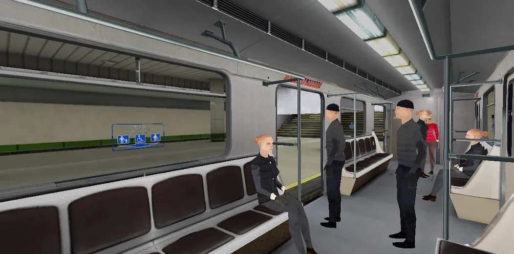Minsk Subway Simulator на Андроид — Мод Безлимитные деньги и всё открыто — скриншот 5 Minsk Subway Simulator на Андроид — Мод Безлимитные деньги и всё открыто — скриншот 5