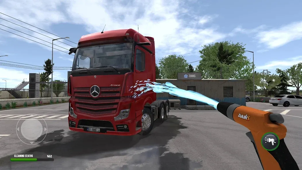Скачать взлом Truck Simulator : Ultimate на Андроид — Безлимитные деньги и топливо — скриншот 2