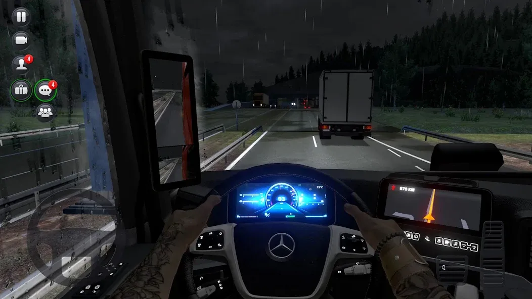 Скачать взлом Truck Simulator : Ultimate на Андроид — Безлимитные деньги и топливо — скриншот 4