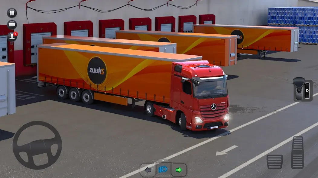 Скачать взлом Truck Simulator : Ultimate на Андроид — Безлимитные деньги и топливо — скриншот 5