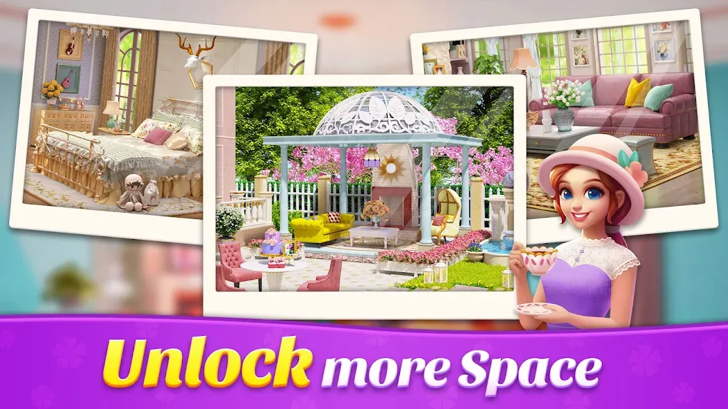Space Decor : Villa (Мод Безлимитные деньги и все предметы) — скриншот 4