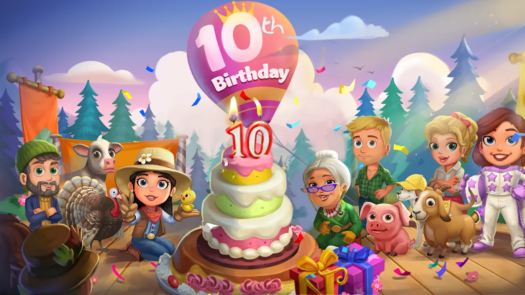 FarmVille 2: Country Escape Mod APK Безлимитные монеты и ресурсы — Скачать на Андроид — скриншот 1