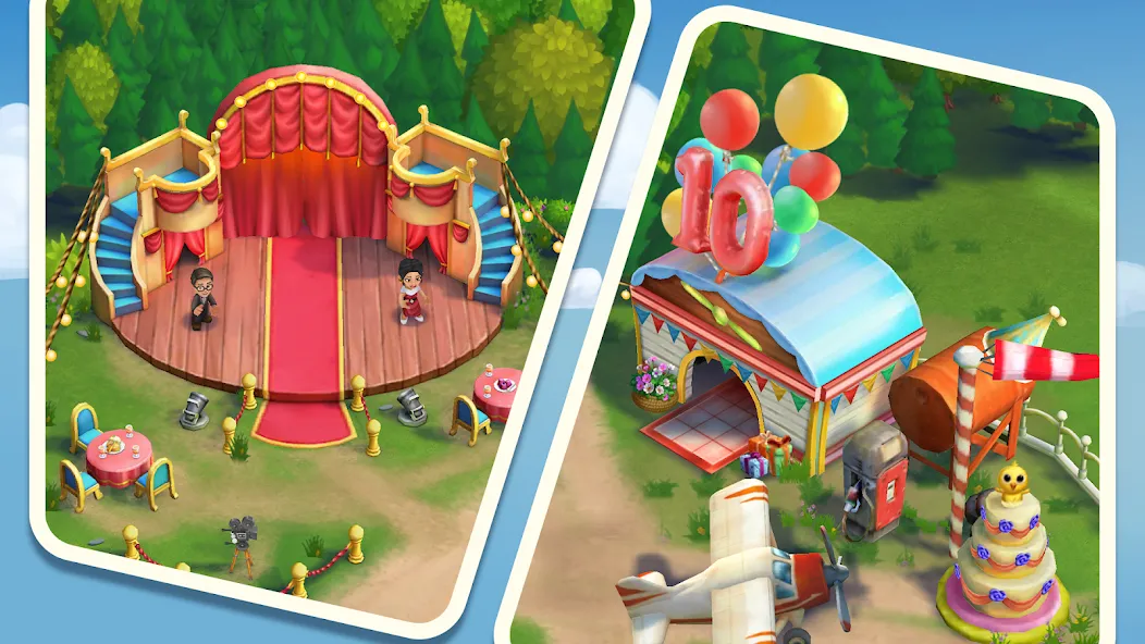 FarmVille 2: Country Escape Mod APK Безлимитные монеты и ресурсы — Скачать на Андроид — скриншот 2