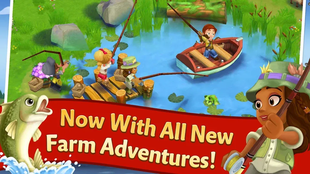 FarmVille 2: Country Escape Mod APK Безлимитные монеты и ресурсы — Скачать на Андроид — скриншот 5