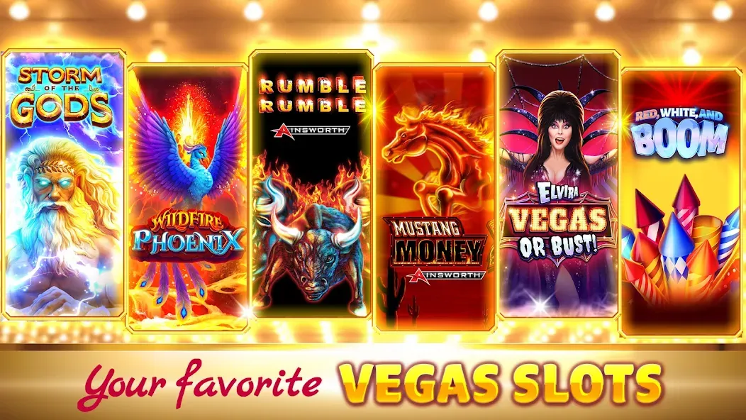 Hit it Rich! Casino Slots Game Mod APK Безлимитные монеты и джекпоты — Скачать на Андроид — скриншот 1