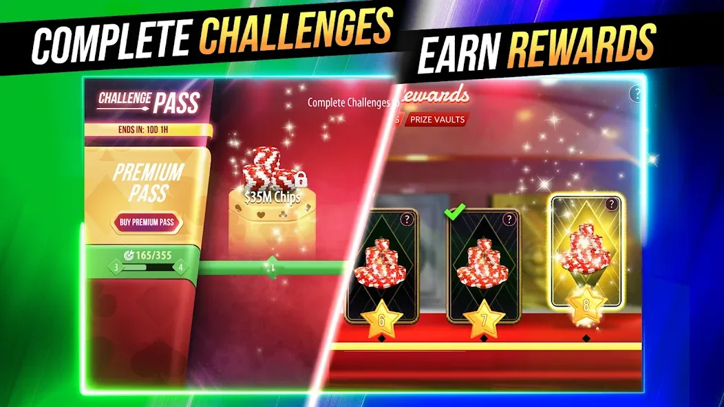 Zynga Poker ™ – Texas Holdem — Безлимитные фишки и деньги — скриншот 5 Zynga Poker ™ – Texas Holdem — Безлимитные фишки и деньги — скриншот 5
