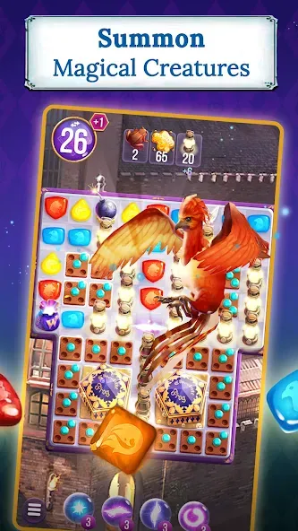 Скачать Harry Potter: Puzzles & Spells MOD APK — Безлимитные монеты и бустеры — скриншот 4