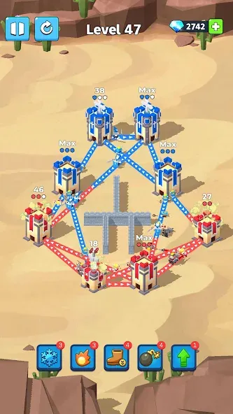 Скачать взлом Conquer the Tower: Takeover на Андроид — Безлимитные деньги и войска — скриншот 2