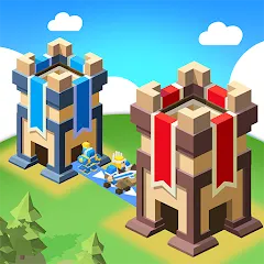 Скачать взлом Conquer the Tower: Takeover на Андроид — Безлимитные деньги и войска