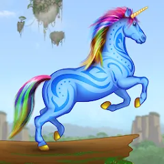 Скачать Unicorn Dash: Magical Run — Модификация Безлимитные монеты и ускорение бега