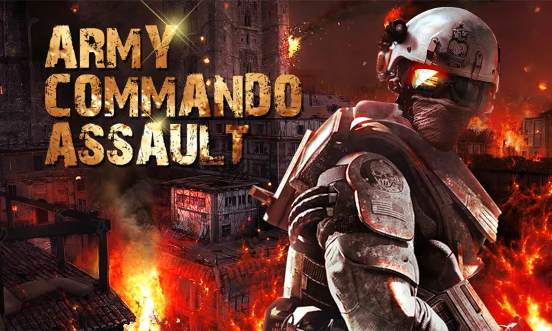 Army Commando Assault MOD APK — Безлимитные патроны и броня — скриншот 1 Army Commando Assault MOD APK — Безлимитные патроны и броня — скриншот 1
