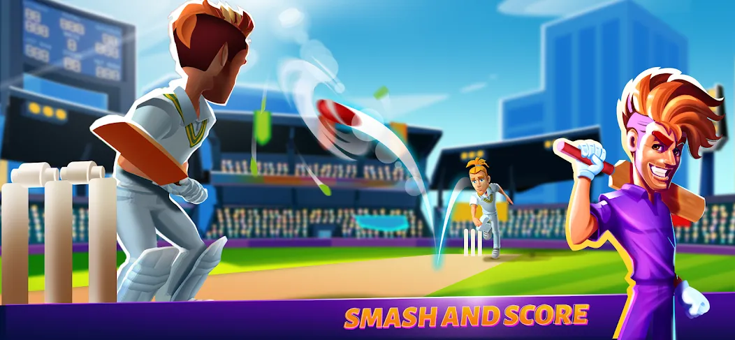 Взломанная Hitwicket An Epic Cricket Game на Андроид — Безлимитные деньги и энергия — скриншот 2