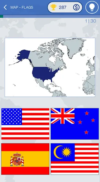 Скачать The Flags of the World Quiz на Андроид — Открыты все флаги и уровни — скриншот 4 Скачать The Flags of the World Quiz на Андроид — Открыты все флаги и уровни — скриншот 4