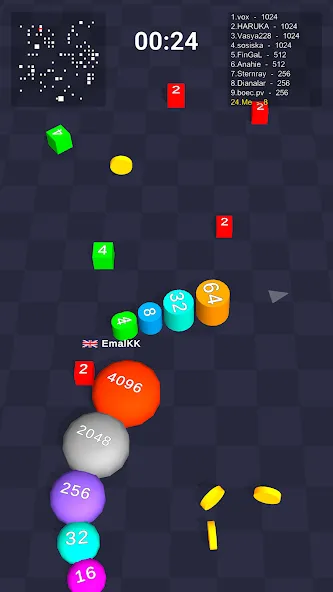 Скачать Cube Arena 2048: Merge Numbers MOD APK — Безлимитные деньги и все бонусы — скриншот 1 Скачать Cube Arena 2048: Merge Numbers MOD APK — Безлимитные деньги и все бонусы — скриншот 1