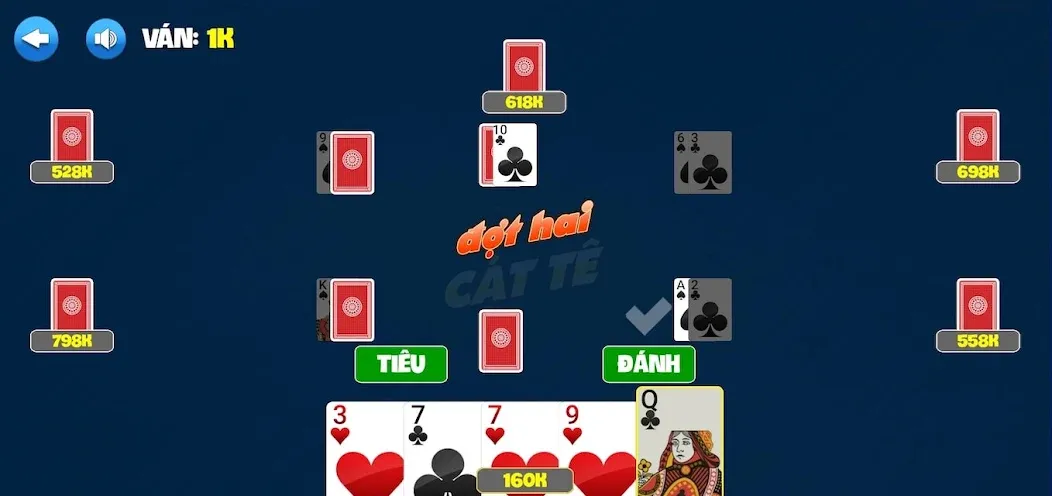Cát Tê MOD APK на Android — Бесконечные монеты и подсказки — скриншот 1