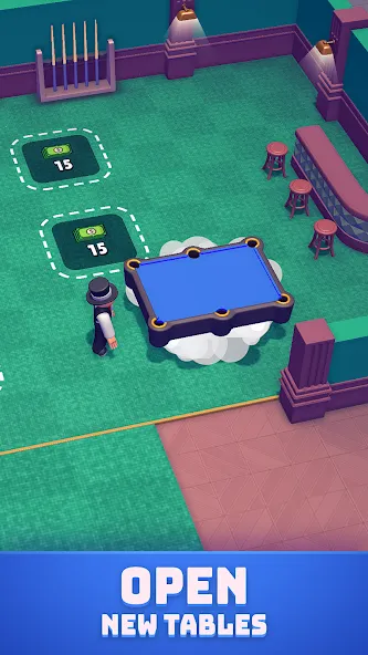Скачать Pool Club Manager MOD APK — Безлимитные деньги и премиум-клубы — скриншот 4