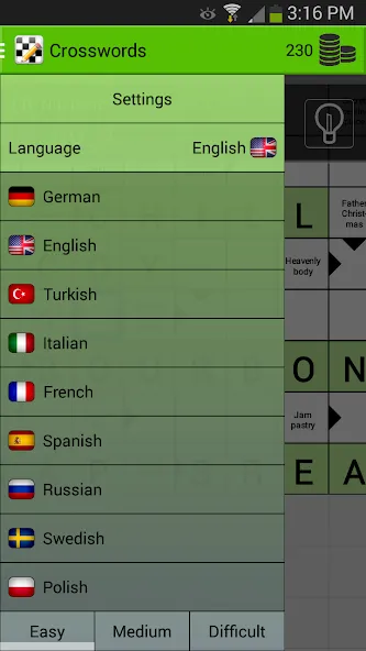 Crosswords — Взломанная версия (Безлимитные подсказки и слова) — скриншот 3