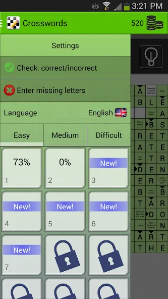 Crosswords — Взломанная версия (Безлимитные подсказки и слова) — скриншот 5